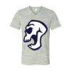 White Marble Unisex Jersey Short-Sleeve V-Neck T-Shirt Thumbnail