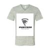 White Marble Unisex Jersey Short-Sleeve V-Neck T-Shirt Thumbnail