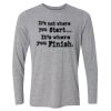 Light Youth Long Sleeve Ultra Performance Active Lifestyle T Shirt Thumbnail