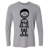 Light Youth Long Sleeve Ultra Performance Active Lifestyle T Shirt Thumbnail