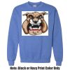 Adult Heavy Blend Heather Royal or Red 60/40 Fleece Crew (S) Thumbnail