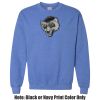 Adult Heavy Blend Heather Royal or Red 60/40 Fleece Crew (S) Thumbnail