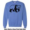 Adult Heavy Blend Heather Royal or Red 60/40 Fleece Crew (S) Thumbnail