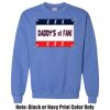 Adult Heavy Blend Heather Royal or Red 60/40 Fleece Crew (S) Thumbnail