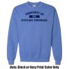 Adult Heavy Blend Heather Royal or Red 60/40 Fleece Crew (S) Thumbnail
