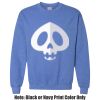 Adult Heavy Blend Heather Royal or Red 60/40 Fleece Crew (S) Thumbnail