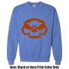 Adult Heavy Blend Heather Royal or Red 60/40 Fleece Crew (S) Thumbnail