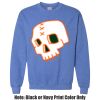 Adult Heavy Blend Heather Royal or Red 60/40 Fleece Crew (S) Thumbnail