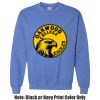 Adult Heavy Blend Heather Royal or Red 60/40 Fleece Crew (S) Thumbnail