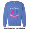 Adult Heavy Blend Heather Royal or Red 60/40 Fleece Crew (S) Thumbnail