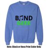 Adult Heavy Blend Heather Royal or Red 60/40 Fleece Crew (S) Thumbnail