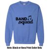Adult Heavy Blend Heather Royal or Red 60/40 Fleece Crew (S) Thumbnail
