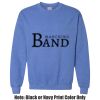 Adult Heavy Blend Heather Royal or Red 60/40 Fleece Crew (S) Thumbnail