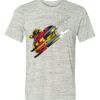 White Marble Unisex Poly-Cotton Short-Sleeve T-Shirt Thumbnail