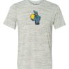 White Marble Unisex Poly-Cotton Short-Sleeve T-Shirt Thumbnail