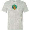 White Marble Unisex Poly-Cotton Short-Sleeve T-Shirt Thumbnail