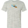 White Marble Unisex Poly-Cotton Short-Sleeve T-Shirt Thumbnail
