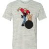 White Marble Unisex Poly-Cotton Short-Sleeve T-Shirt Thumbnail