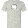 White Marble Unisex Poly-Cotton Short-Sleeve T-Shirt Thumbnail