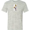 White Marble Unisex Poly-Cotton Short-Sleeve T-Shirt Thumbnail