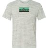 White Marble Unisex Poly-Cotton Short-Sleeve T-Shirt Thumbnail