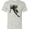 White Marble Unisex Poly-Cotton Short-Sleeve T-Shirt Thumbnail