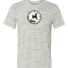 White Marble Unisex Poly-Cotton Short-Sleeve T-Shirt Thumbnail