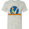 White Marble Unisex Poly-Cotton Short-Sleeve T-Shirt Thumbnail