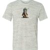 White Marble Unisex Poly-Cotton Short-Sleeve T-Shirt Thumbnail