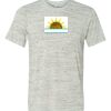 White Marble Unisex Poly-Cotton Short-Sleeve T-Shirt Thumbnail