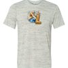 White Marble Unisex Poly-Cotton Short-Sleeve T-Shirt Thumbnail