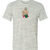White Marble Unisex Poly-Cotton Short-Sleeve T-Shirt Thumbnail