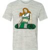 White Marble Unisex Poly-Cotton Short-Sleeve T-Shirt Thumbnail