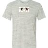 White Marble Unisex Poly-Cotton Short-Sleeve T-Shirt Thumbnail