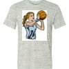 White Marble Unisex Poly-Cotton Short-Sleeve T-Shirt Thumbnail