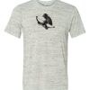 White Marble Unisex Poly-Cotton Short-Sleeve T-Shirt Thumbnail