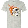 White Marble Unisex Poly-Cotton Short-Sleeve T-Shirt Thumbnail