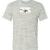White Marble Unisex Poly-Cotton Short-Sleeve T-Shirt Thumbnail