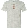 White Marble Unisex Poly-Cotton Short-Sleeve T-Shirt Thumbnail