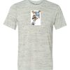 White Marble Unisex Poly-Cotton Short-Sleeve T-Shirt Thumbnail