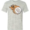 White Marble Unisex Poly-Cotton Short-Sleeve T-Shirt Thumbnail
