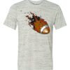 White Marble Unisex Poly-Cotton Short-Sleeve T-Shirt Thumbnail