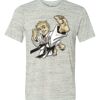 White Marble Unisex Poly-Cotton Short-Sleeve T-Shirt Thumbnail