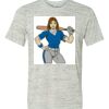 White Marble Unisex Poly-Cotton Short-Sleeve T-Shirt Thumbnail
