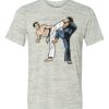 White Marble Unisex Poly-Cotton Short-Sleeve T-Shirt Thumbnail