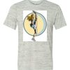 White Marble Unisex Poly-Cotton Short-Sleeve T-Shirt Thumbnail