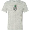 White Marble Unisex Poly-Cotton Short-Sleeve T-Shirt Thumbnail
