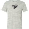 White Marble Unisex Poly-Cotton Short-Sleeve T-Shirt Thumbnail