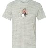 White Marble Unisex Poly-Cotton Short-Sleeve T-Shirt Thumbnail