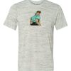 White Marble Unisex Poly-Cotton Short-Sleeve T-Shirt Thumbnail